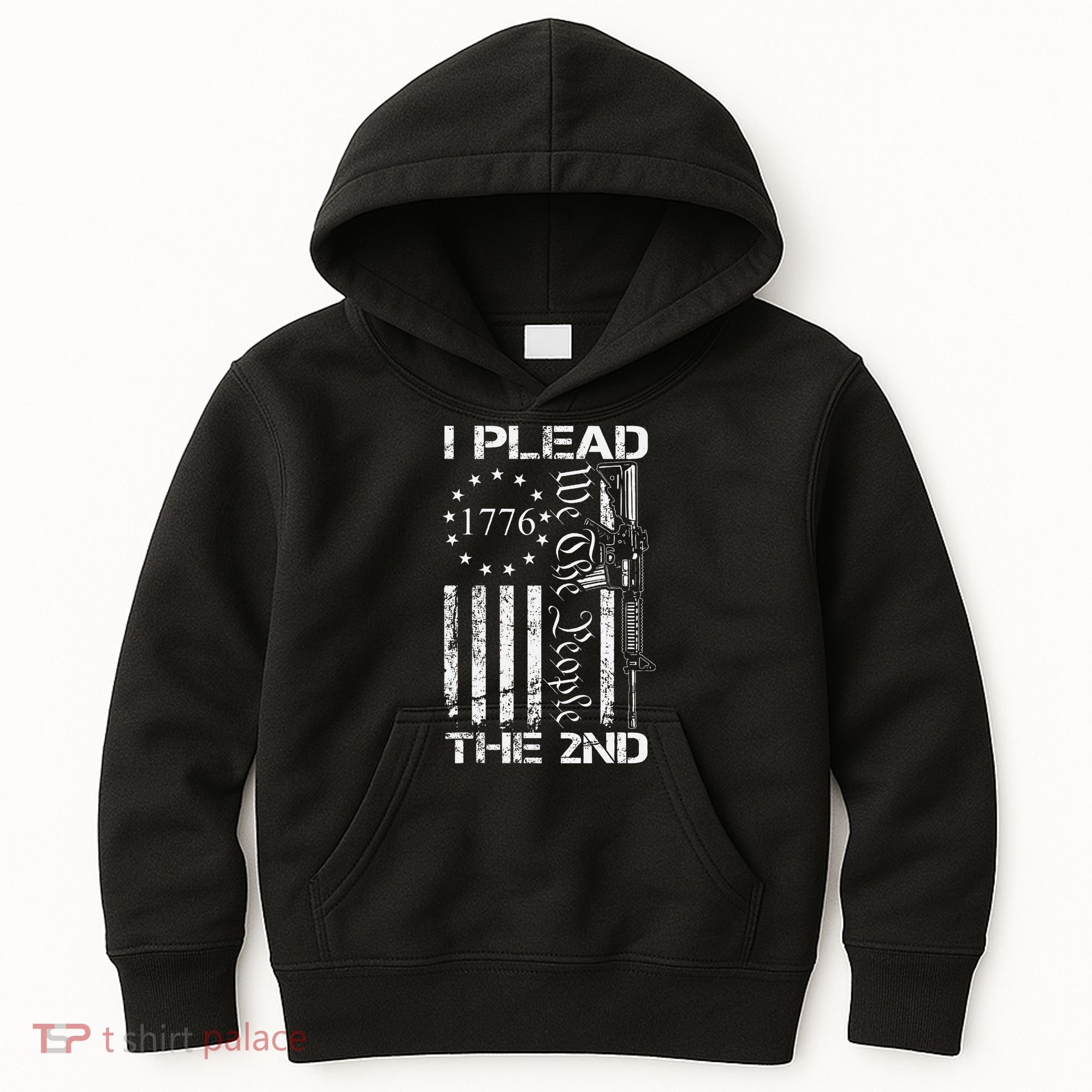 I Plead The 2nd Amendment We The People Usa Ar15 Pro Gun Kids Hoodie