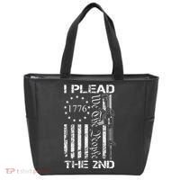 I Plead The 2nd Amendment We The People Usa Ar15 Pro Gun Tote Bag thumb 0
