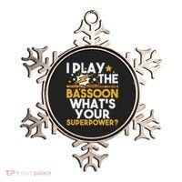 I Play The Bassoon What's Your Superpower Bassoonist Ornament thumb 0