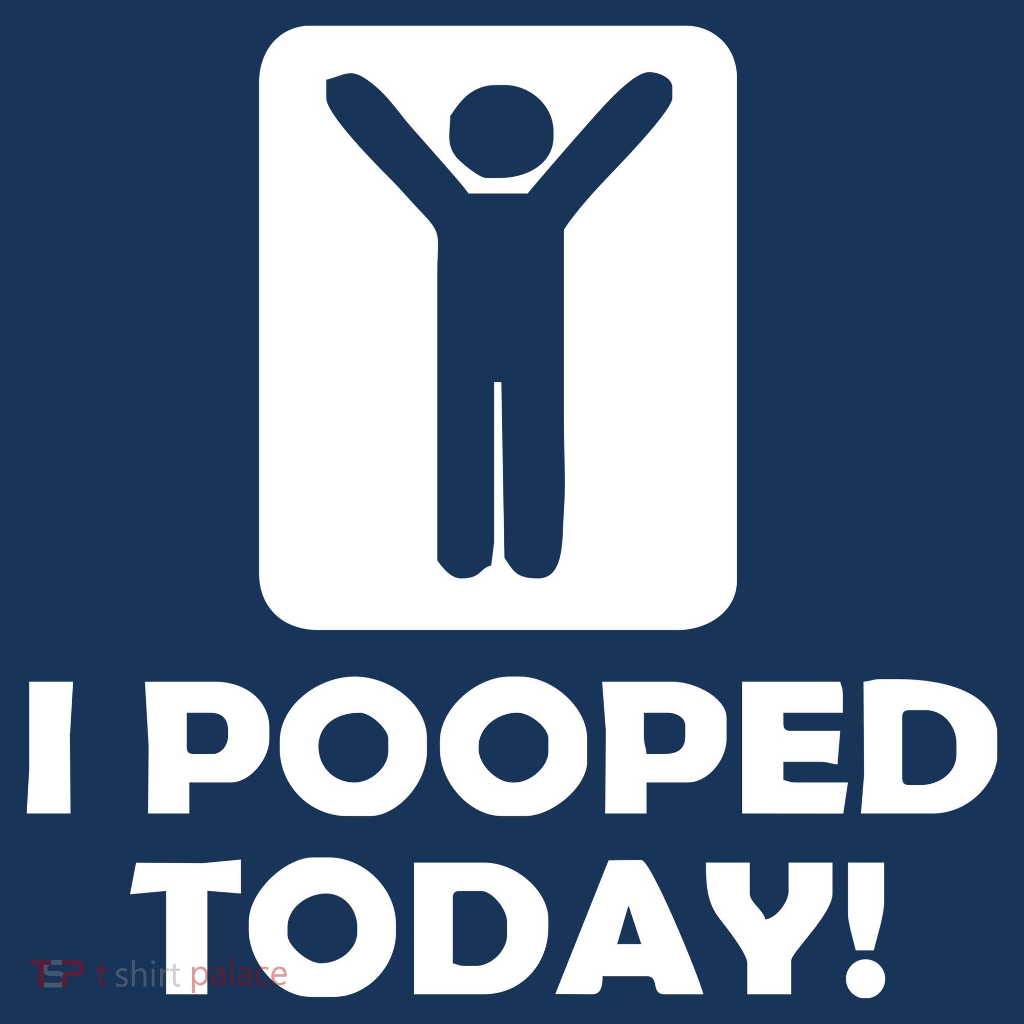 I POOPED TODAY Visor