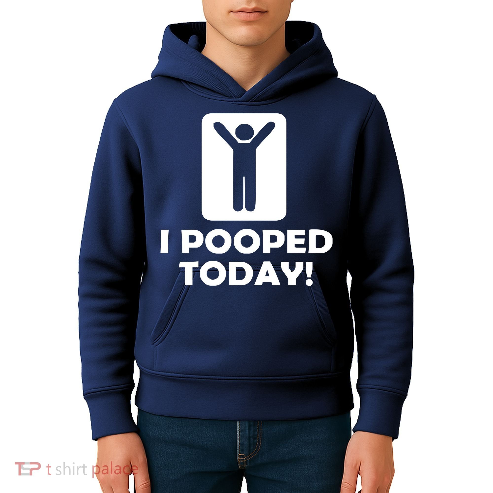 I POOPED TODAY Kids Hoodie
