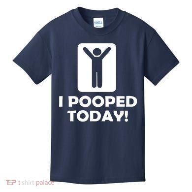 I POOPED TODAY Kids T-Shirt