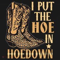 I Put The Hoe In Hoedown Funny Country Baby Bodysuit thumb 2
