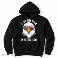 I Put The Tism In Patriotism Patriotic Eagle American Hoodie thumb 0