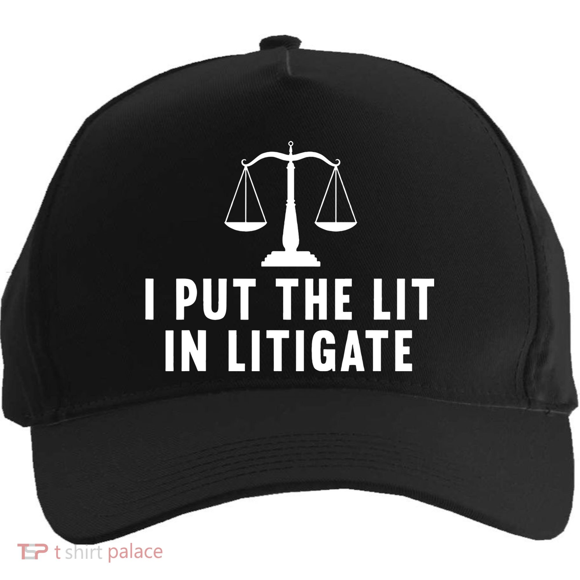 I Put The Lit In Litigate Litigator Lawyer Attorney Five-Panel Snapback Cap