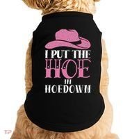 I Put The Hoe In Hoedown Doggie Tank thumb 0