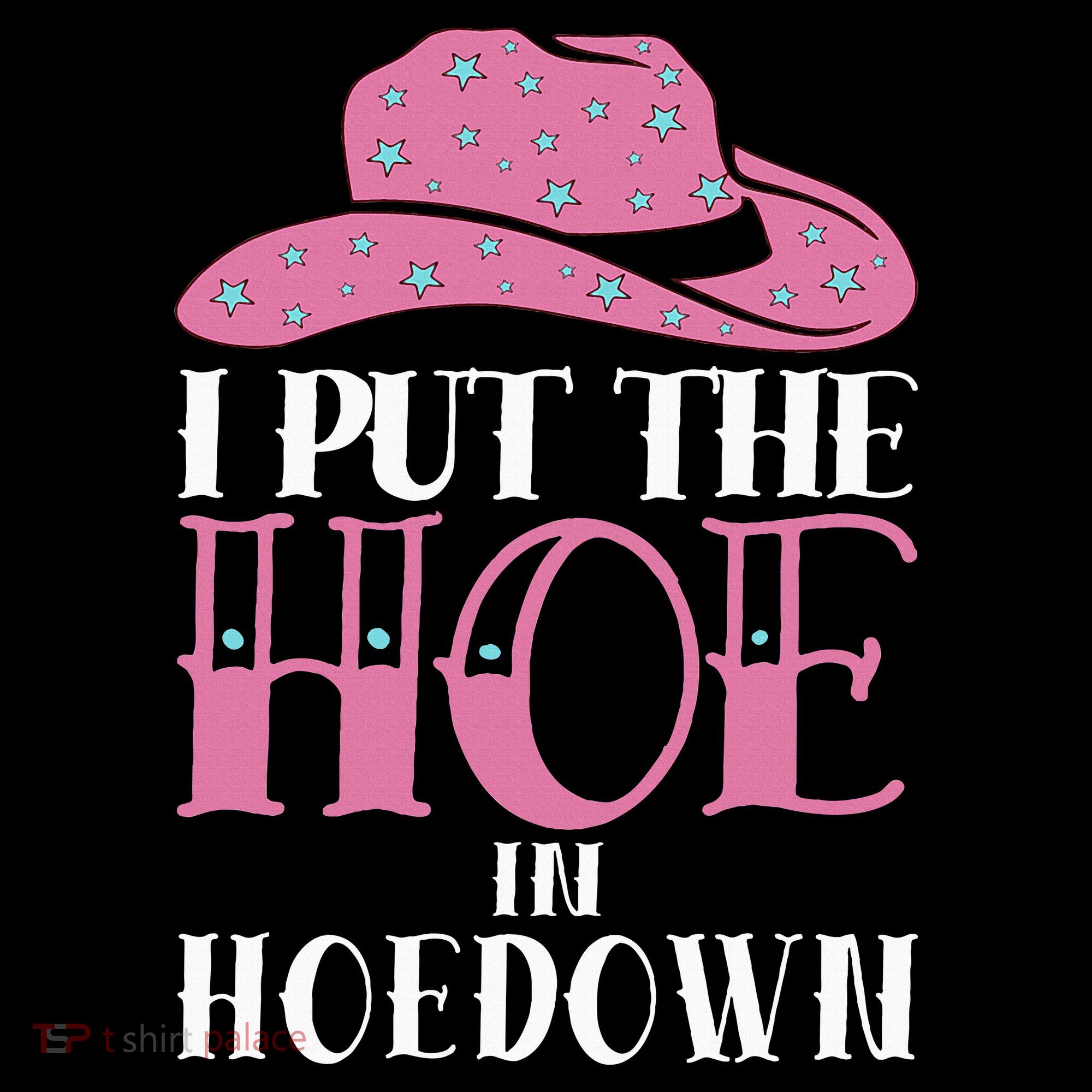 I Put The Hoe In Hoedown Hoodie
