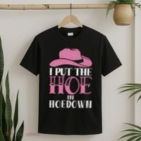 I Put The Hoe In Hoedown T-Shirt thumb 2