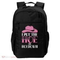I Put The Hoe In Hoedown Backpack thumb 0