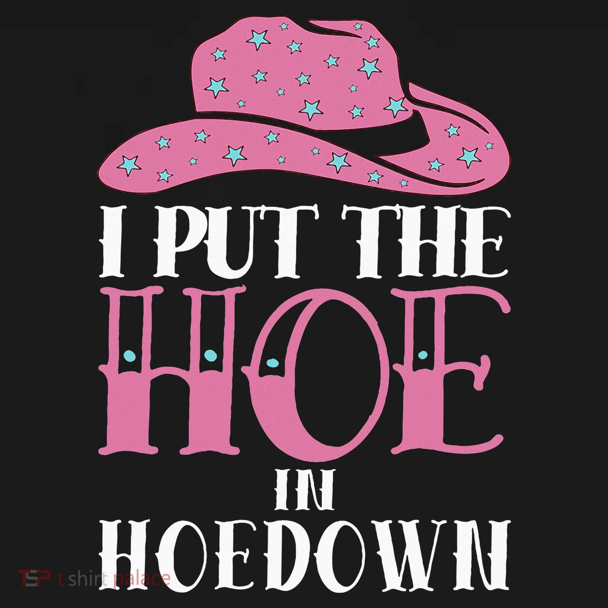 I Put The Hoe In Hoedown Ornament