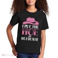 I Put The Hoe In Hoedown Kids T-Shirt thumb 2