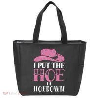 I Put The Hoe In Hoedown Tote Bag thumb 0