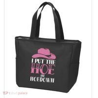 I Put The Hoe In Hoedown Tote Bag thumb 3