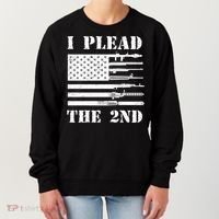 I Plead The 2nd Cute Gift Second Adt Funny Gift Pro Gun Gift Women's Sweatshirt thumb 0