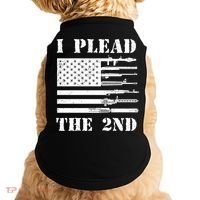 I Plead The 2nd Cute Gift Second Adt Funny Gift Pro Gun Gift Doggie Tank thumb 0