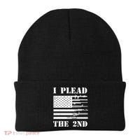 I Plead The 2nd Cute Gift Second Adt Funny Gift Pro Gun Gift Beanie thumb 0