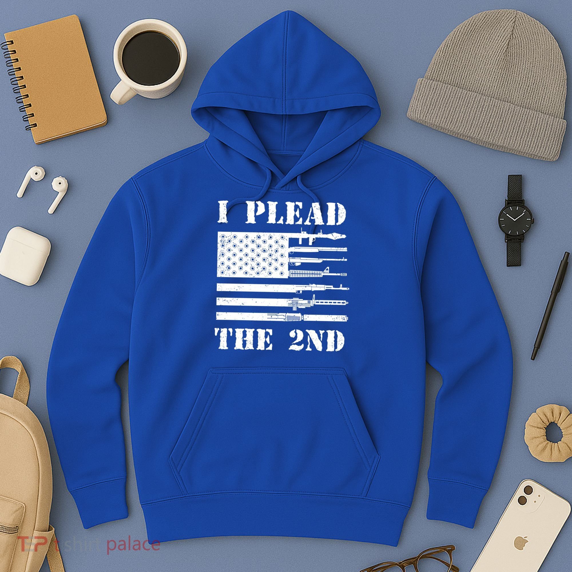 I Plead The 2nd Cute Gift Second Adt Funny Gift Pro Gun Gift Hoodie