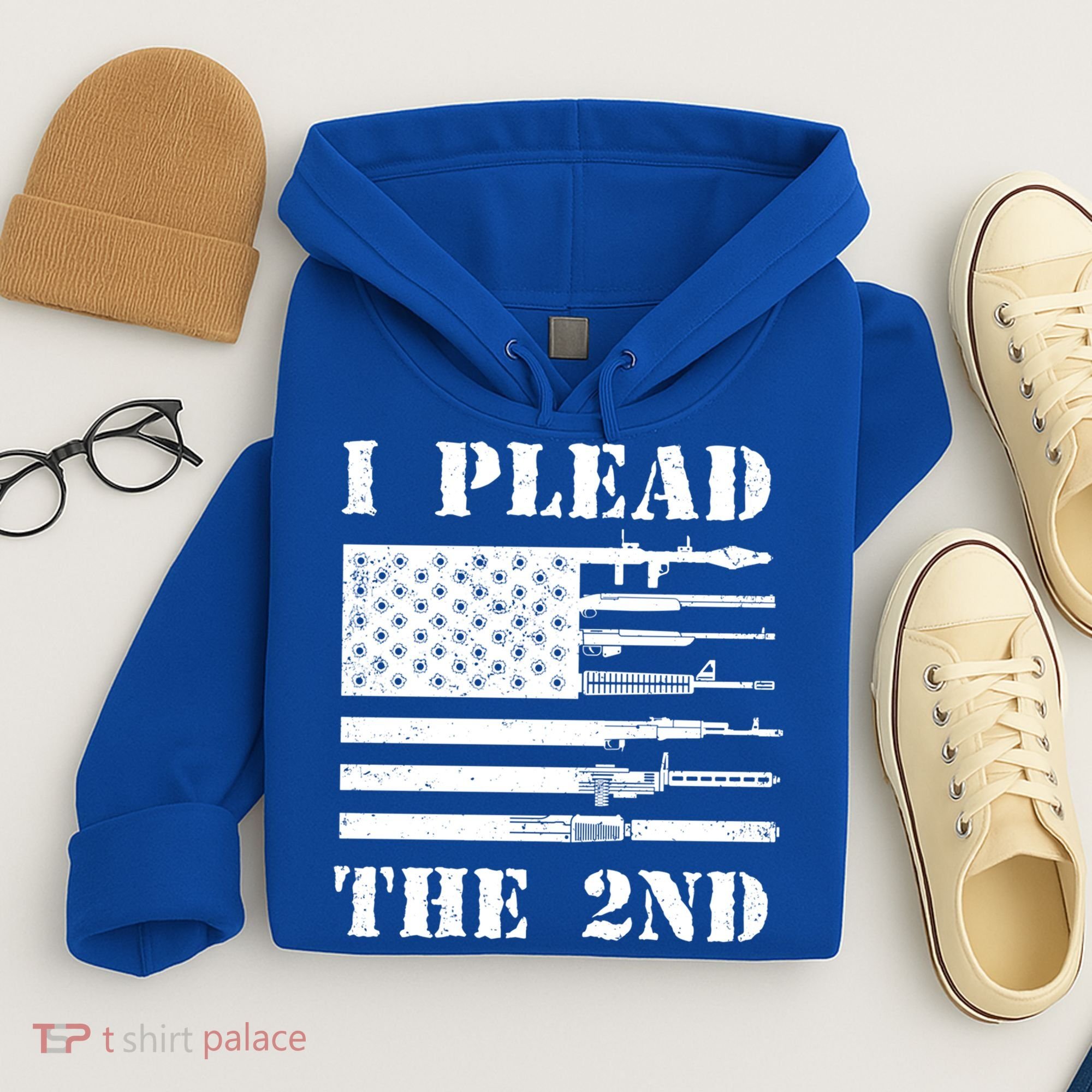 I Plead The 2nd Cute Gift Second Adt Funny Gift Pro Gun Gift Hoodie
