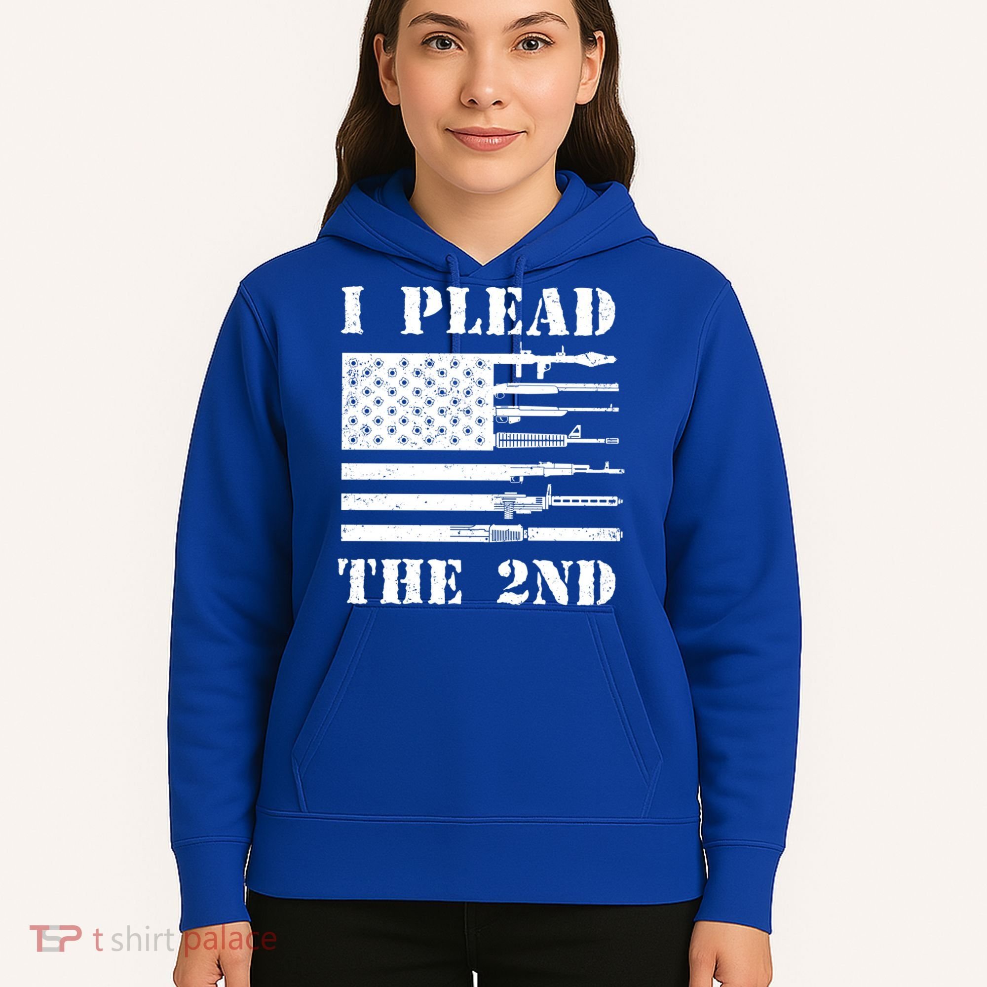 I Plead The 2nd Cute Gift Second Adt Funny Gift Pro Gun Gift Hoodie