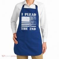 I Plead The 2nd Cute Gift Second Adt Funny Gift Pro Gun Gift Apron thumb 2