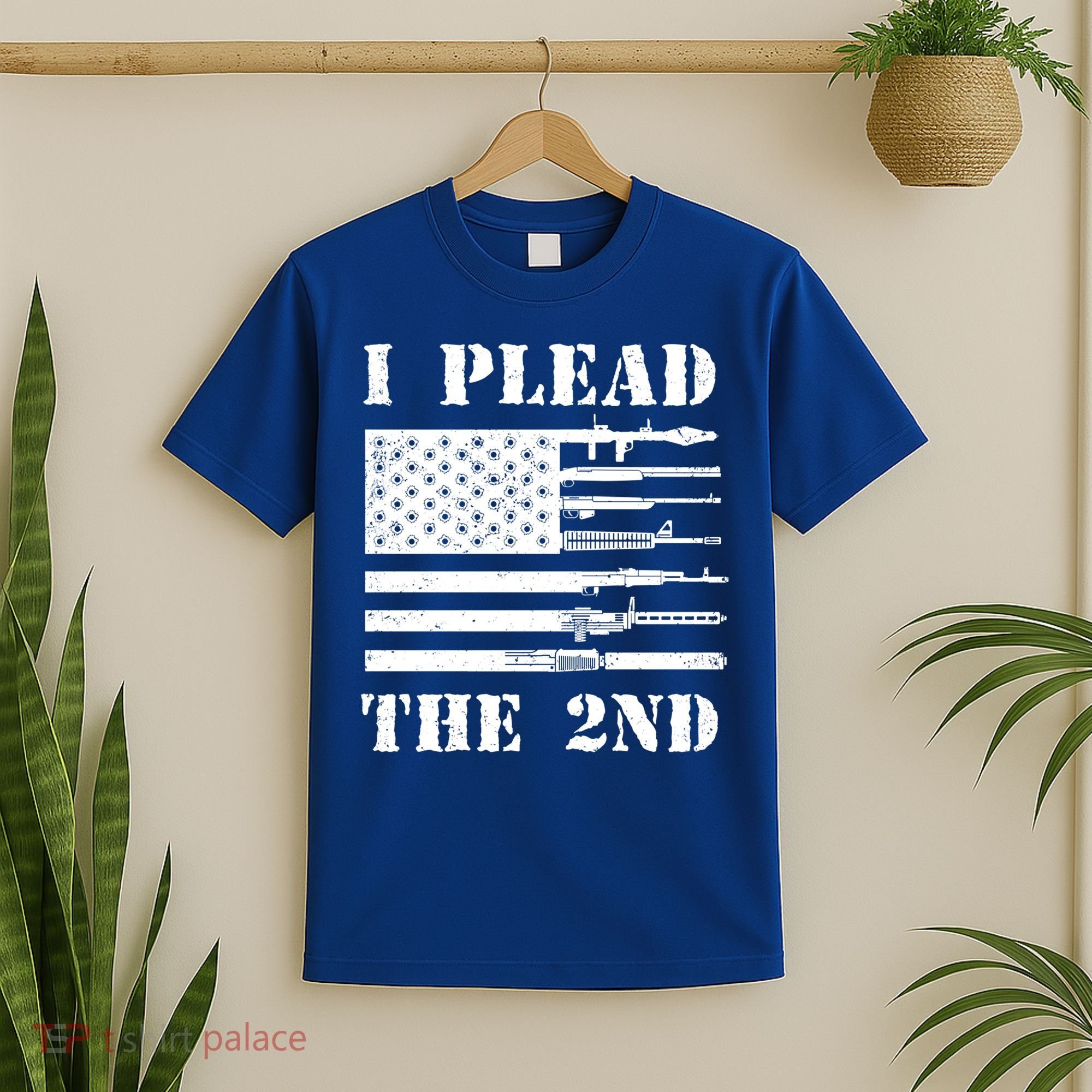 I Plead The 2nd Cute Gift Second Adt Funny Gift Pro Gun Gift T-Shirt