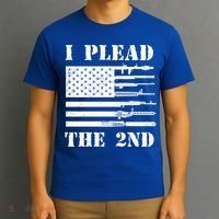 I Plead The 2nd Cute Gift Second Adt Funny Gift Pro Gun Gift T-Shirt thumb 3