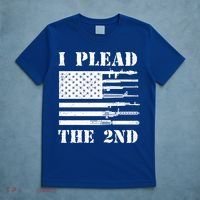 I Plead The 2nd Cute Gift Second Adt Funny Gift Pro Gun Gift T-Shirt thumb 5