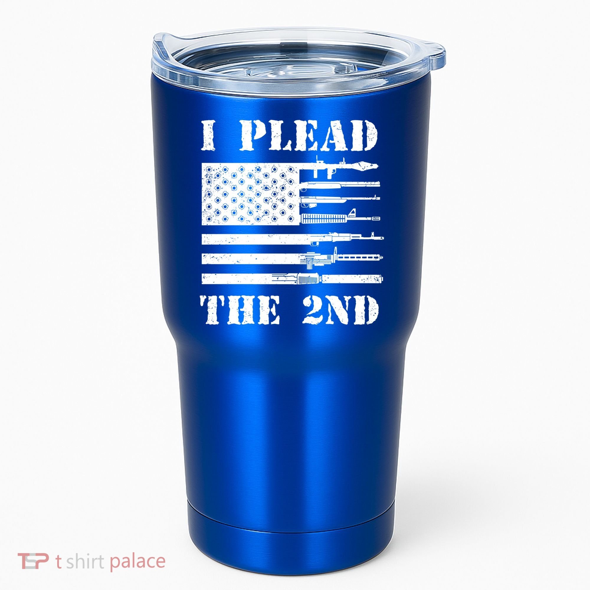 I Plead The 2nd Cute Gift Second Adt Funny Gift Pro Gun Gift Tumbler