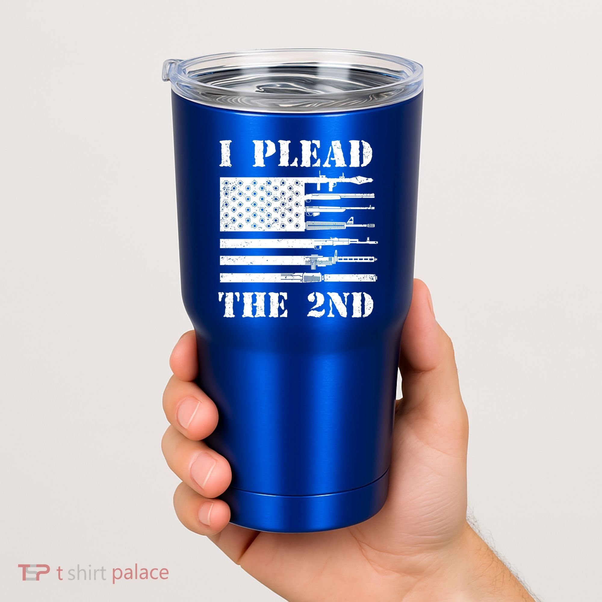 I Plead The 2nd Cute Gift Second Adt Funny Gift Pro Gun Gift Tumbler
