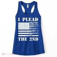 I Plead The 2nd Cute Gift Second Adt Funny Gift Pro Gun Gift Women's Tank Top thumb 0