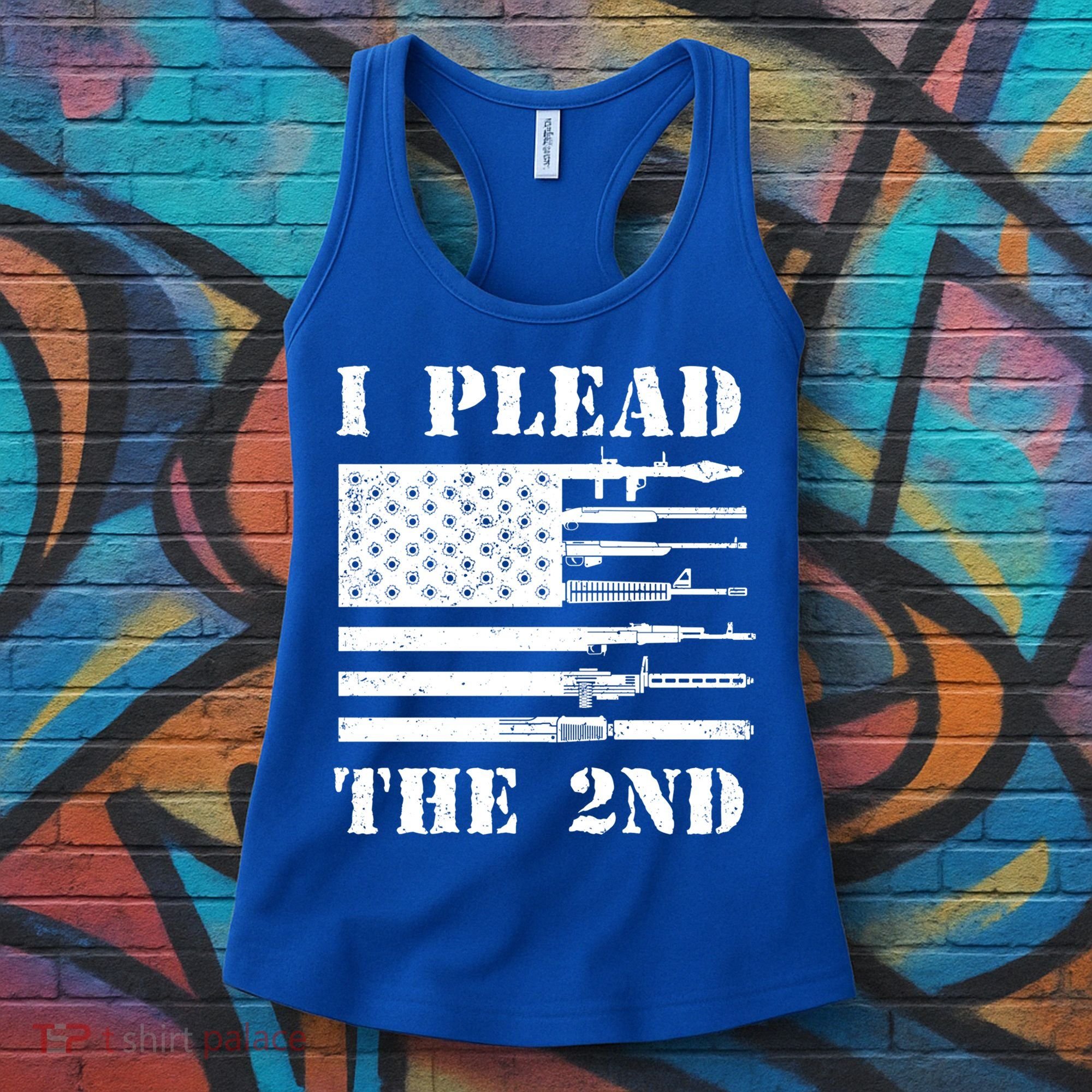 I Plead The 2nd Cute Gift Second Adt Funny Gift Pro Gun Gift Women's Tank Top