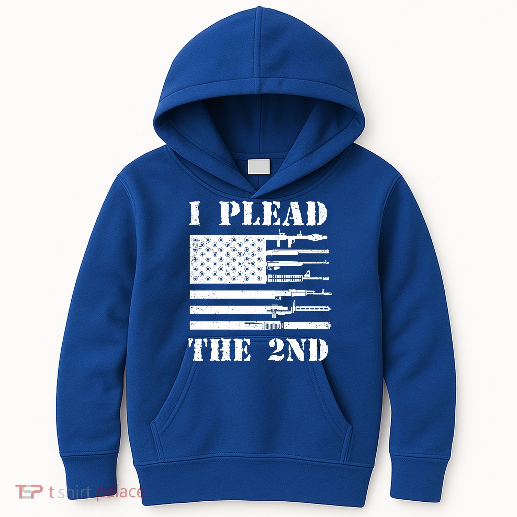 I Plead The 2nd Cute Gift Second Adt Funny Gift Pro Gun Gift Kids Hoodie