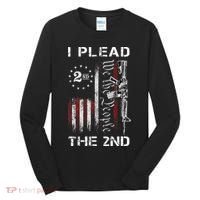 I Plead The 2nd We The People USA Flag AR 15 Rifle Tall Long Sleeve Shirt thumb 0
