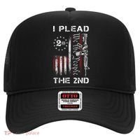 I Plead The 2nd We The People USA Flag AR 15 Rifle Hat thumb 0