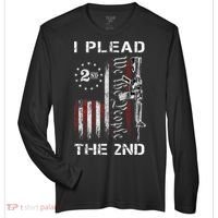 I Plead The 2nd We The People USA Flag AR 15 Rifle Zone Performance Long-Sleeve T-Shirt thumb 0