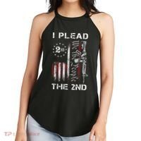 I Plead The 2nd We The People USA Flag AR 15 Rifle Women's Perfect Tri Rocker Tank thumb 2