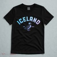 Iceland Puffin Vintage Icelandic Souvenir T-Shirt thumb 5