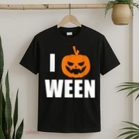 I Pumpkin Ween Funny Halloween Joke Quote T-Shirt thumb 2
