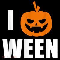 I Pumpkin Ween Funny Halloween Joke Quote T-Shirt thumb 7