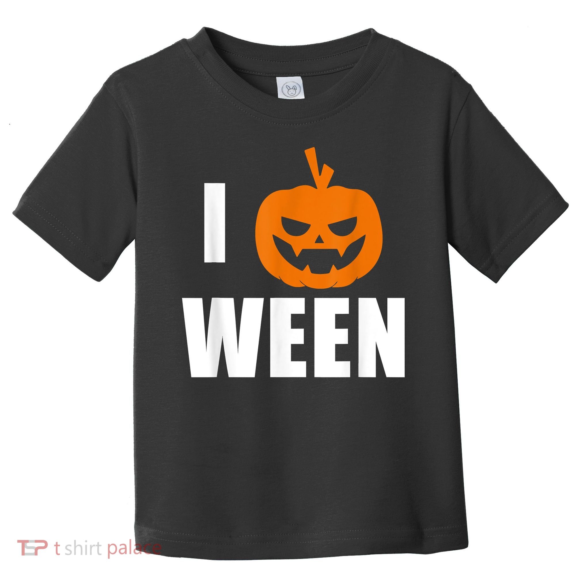 I Pumpkin Ween Funny Halloween Joke Quote Toddler T-Shirt