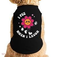 I Pee When I Laugh Funny Doggie Tank thumb 0