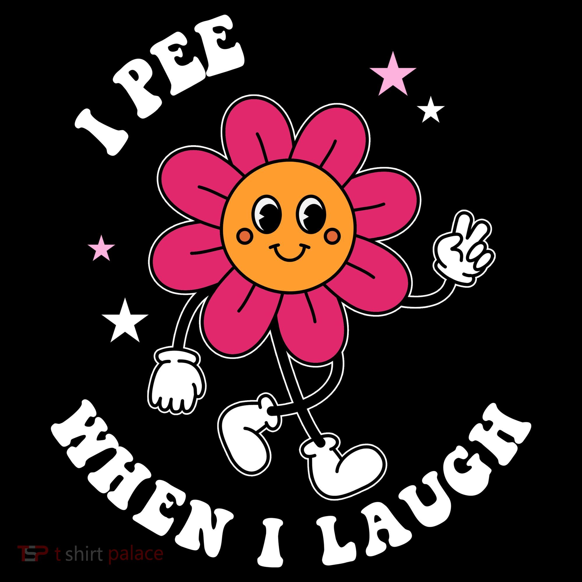 I Pee When I Laugh Funny Doggie Tank