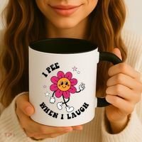 I Pee When I Laugh Funny Coffee Mug thumb 3