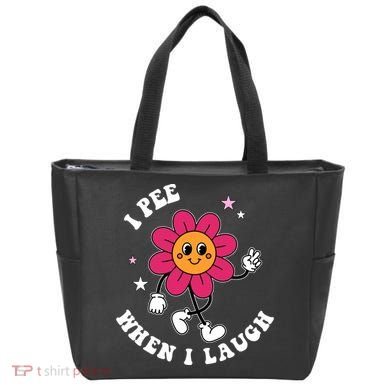 I Pee When I Laugh Funny Tote Bag