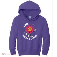 I Pee When I Laugh Funny Kids Hoodie thumb 0
