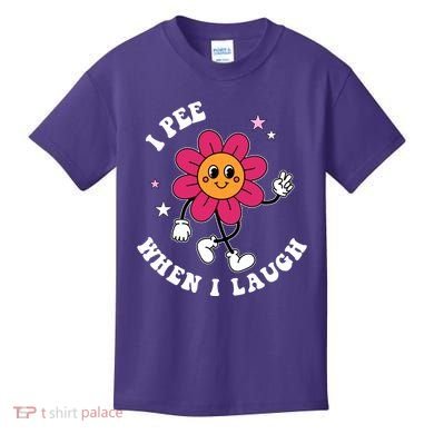 I Pee When I Laugh Funny Kids T-Shirt