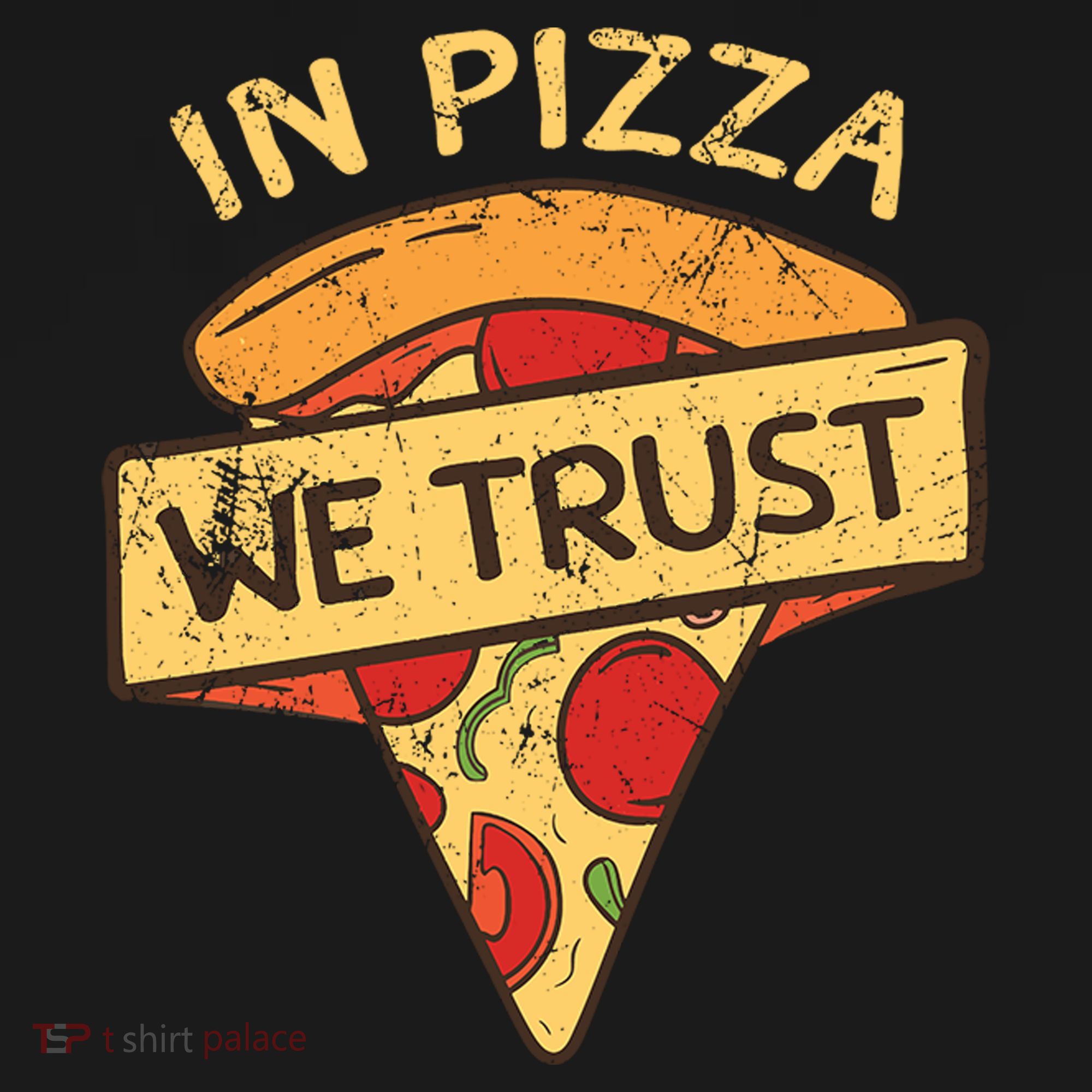 In Pizza We Trust Pizza Lover Tote Bag