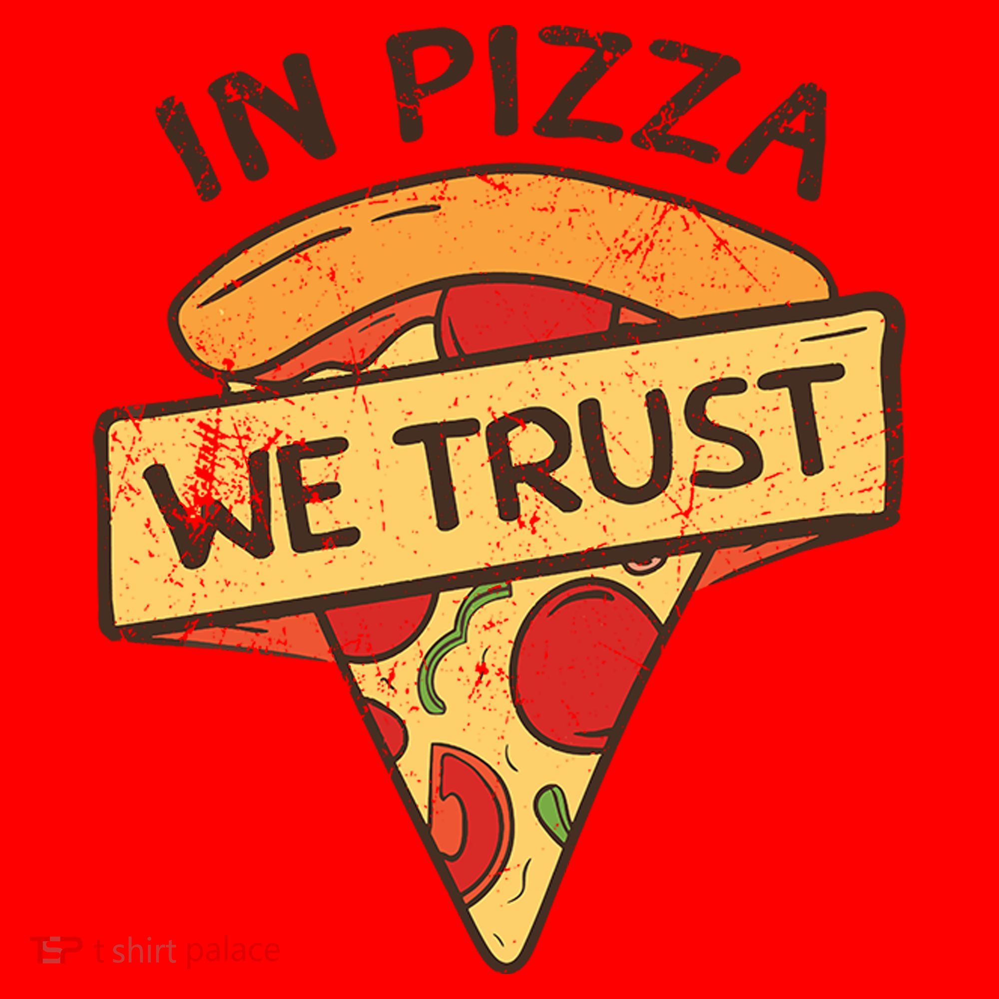 In Pizza We Trust Pizza Lover Santa Hat