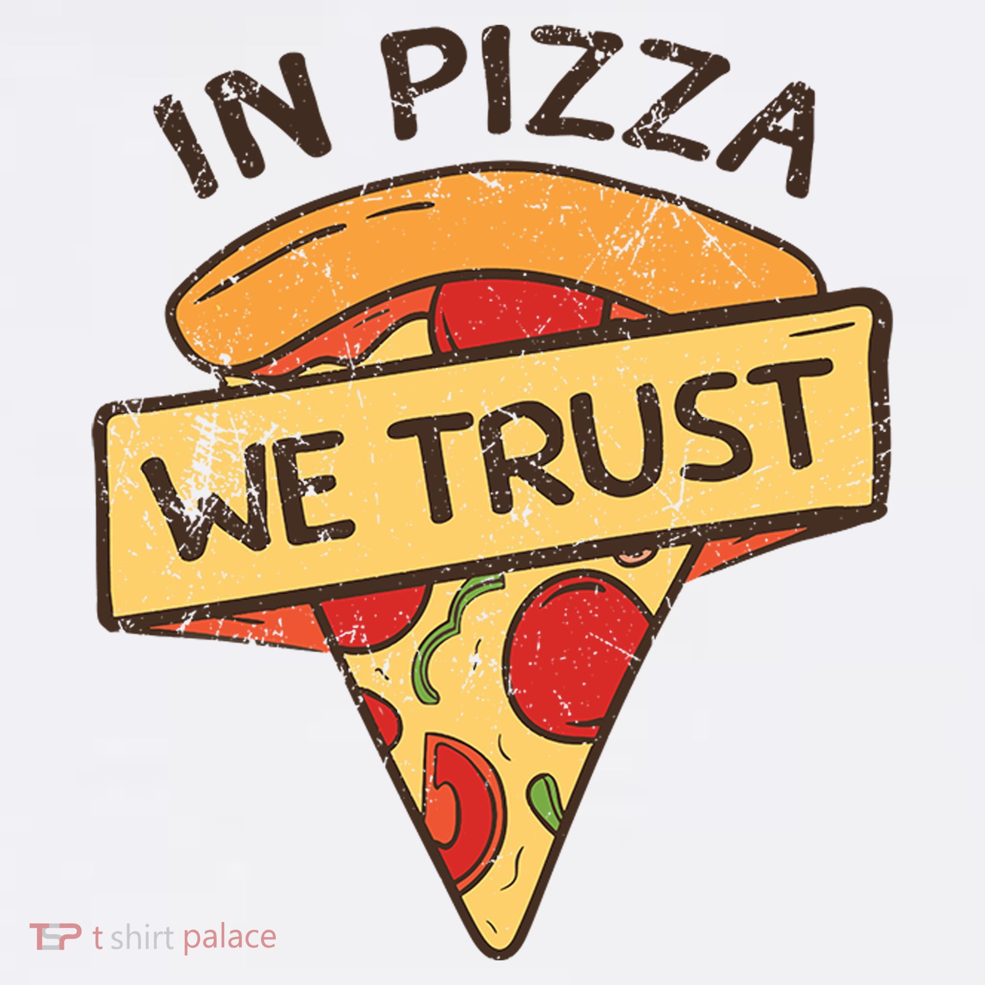 In Pizza We Trust Pizza Lover Bucket Hat