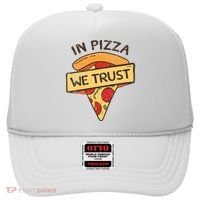 In Pizza We Trust Pizza Lover Hat thumb 0